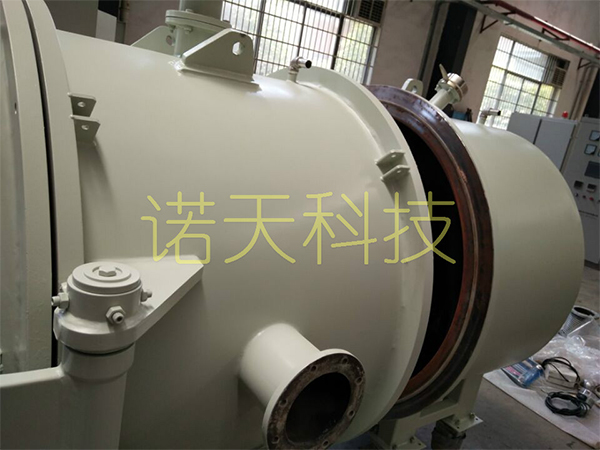 horizontal type gas phase sintering collection furnace